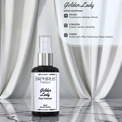 Parfum Golden Lady 60 ml.