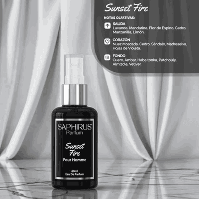 Parfum Sunset Fire 60 ml. 