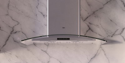 Campana Extractor Purificador Lacar Tst Vidrio Curvo Touch