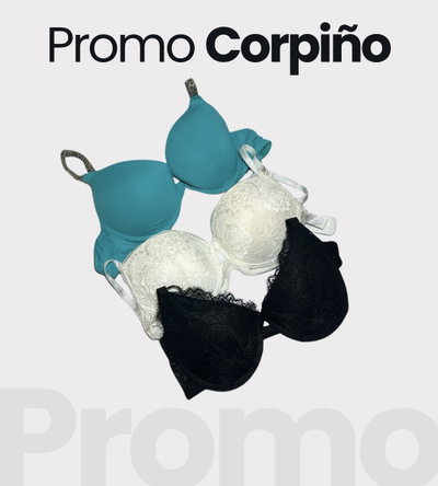 Corpiños x3 