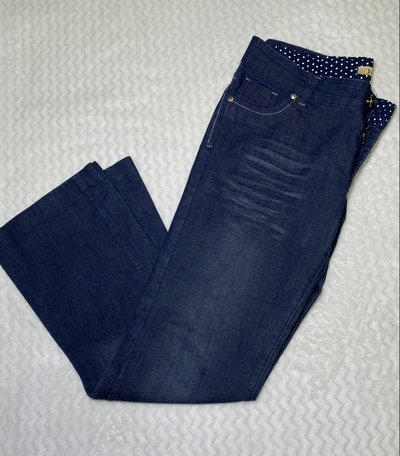 Jean tiro bajo Dimple Vintage Azul 