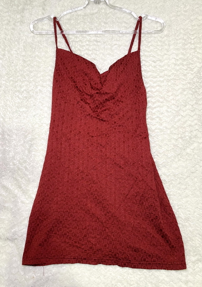Vestido corto rojo 