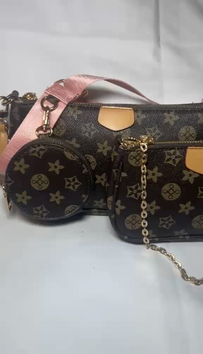 MINI BAG 3 EN 1 | ESTILO LOUIS VUITTON