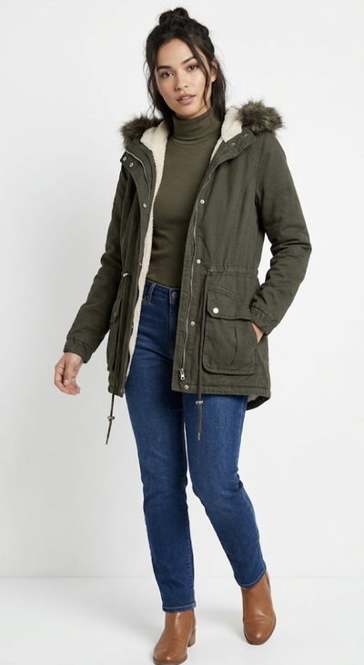 Campera parka H&M 