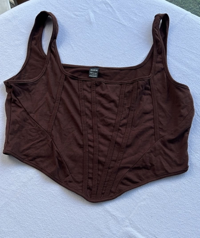 Top tipo corset SHEIN