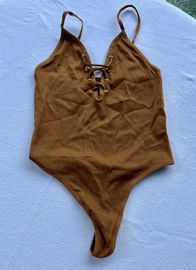 Body marrón Forever 21