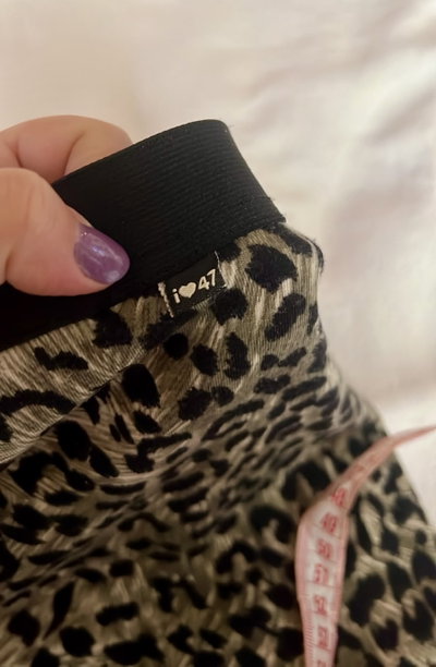 Calza animal print 47 STREET