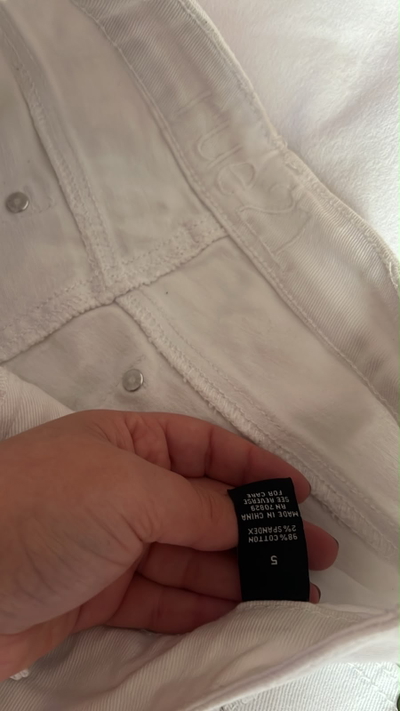 Short blanco con tul — FERIA