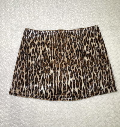 Pollera mini Animal Print Y2K