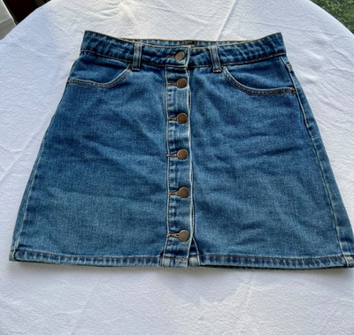 Pollera vintage de jean forever 21