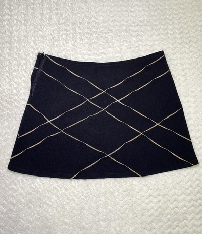 Pollera mini líneas Y2K