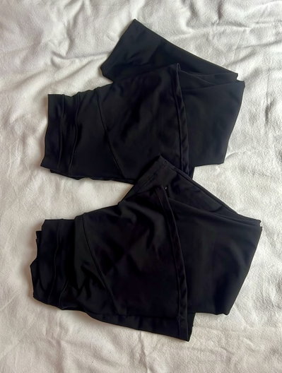 Calza pollera deportiva 2x1 negras