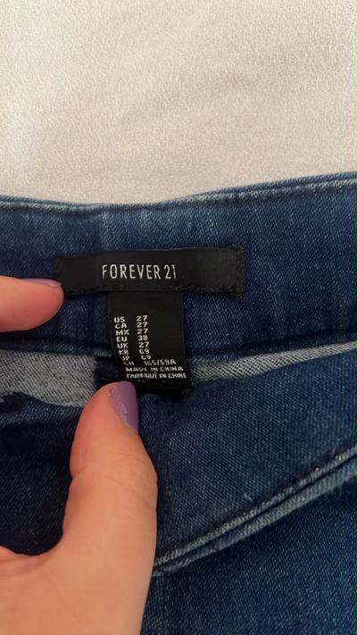 Short de jean Forever 21