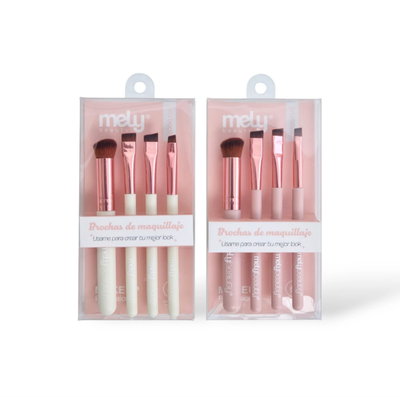 SET DE BROCHAS X4 - Mely 
