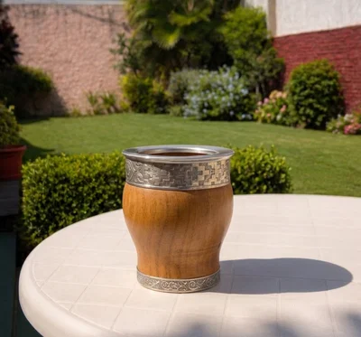 MATE IMPERIAL ALGARROBO GUARDA Y BASE ALPACA