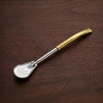 BOMBILLA PICO DE LORO ACERO INOX Y BRONCE