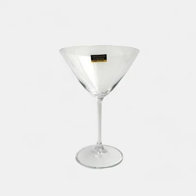 Copa cristal martini 280ml x 6