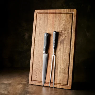 Set parrillero sakura vintage black roast 2 piezas