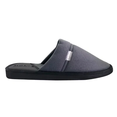 Pantufla hombre gris