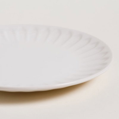 Plato postre efeso cream