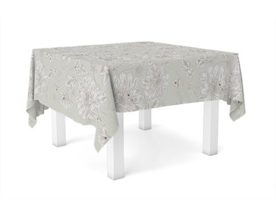 Mantel cuadrado 160x160 lino antimancha