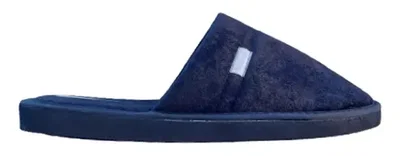 Pantufla hombre azul