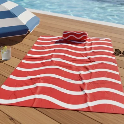 Toallon Playero con almohada 