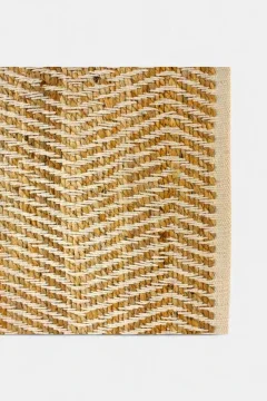 Alfombra yute zig zag 60 x 90