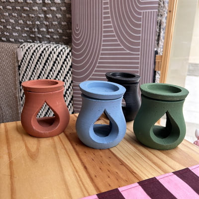 Hornillo cemento gota 10 cm