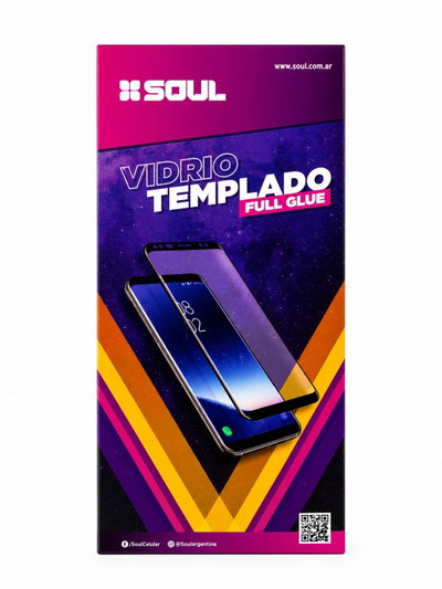 VIDRIO TEMPLADO FULL GLUE SOUL LINEA  IPH 17