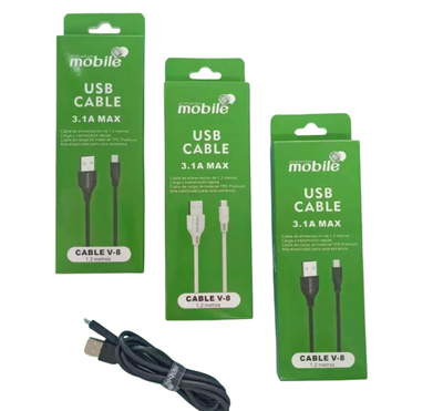 CABLE PROTECCION MOBILE USB A MICRO 1.2MT