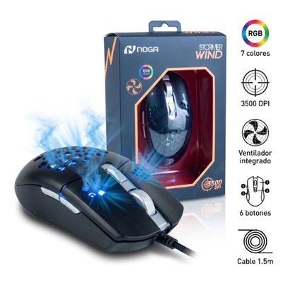 MOUSE GAMER NOGA 350DPI ST-WIND
