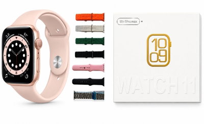 SMARTWATCH V11 PROMAX BT 38MM RES 480P 7CORREAS