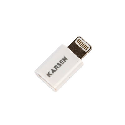 ADAPTADOR MICROUSB A IPHONE KARSEN