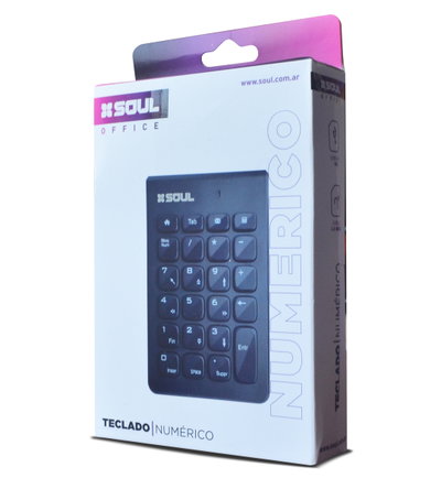 TECLADO NUMERICO SOUL OFFICE K50