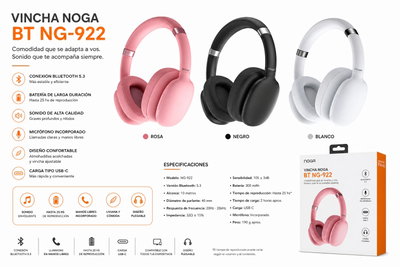 VINCHA NOGA BT NG-922