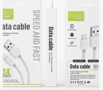 CABLE PRO21 IPHONE ARO GRIS