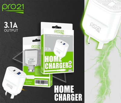 CARGADOR PRO 21 IPHONE USB+C TYPE C 3.1