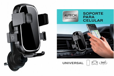 SOPORTE CELULAR  AUTO UNIVERSAL AITECH 30107