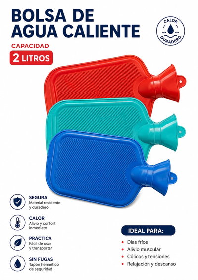 BOLSA AGUA CALIENTE 2LT