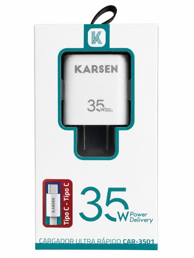 CARGADOR 3501 35W TIPO C KARSEN
