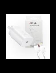 CARGADOR AITECH 35W C/CABLE TIPOC A IPHONE