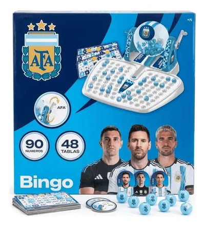 JUEGO DE BINGO AFA SELECCION