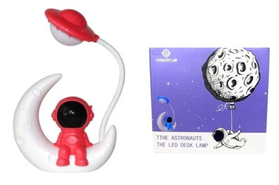 LAMPARA LED RECARGABLE DISEÑO ASTRONAUTA DISEÑO