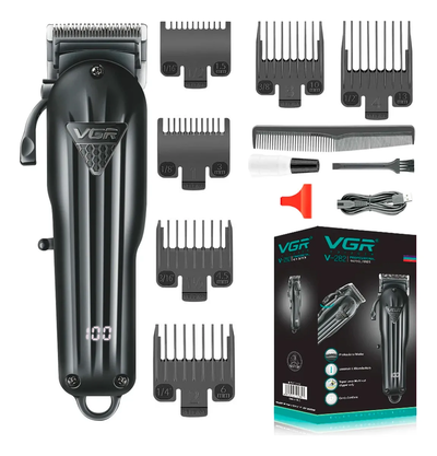 MAQUINA CORTAR PELO VGR V-282 USB/REC 6 MEDIDAS