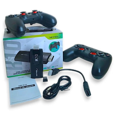 MINI CONSOLA 4K HDMI TV 40.000 JUEGOS NM-K10