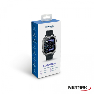 SMARTWATCH NETMAK 2" BT5.3 NM-EVOLUTION -