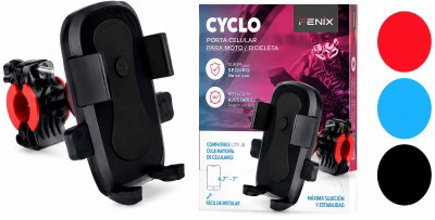 SOPORTE DE CELULAR AITECH CYCLO 360 C/ PINZA