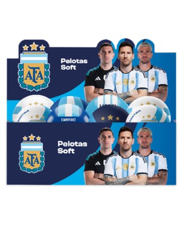 PELOTA ANTIESTRES AFA LICENCIA OFICIAL