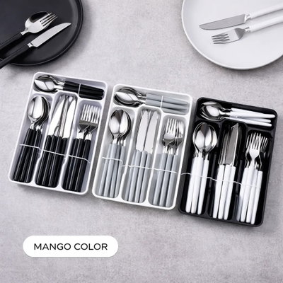 SET DE CUBIERTOS X 24 PCS